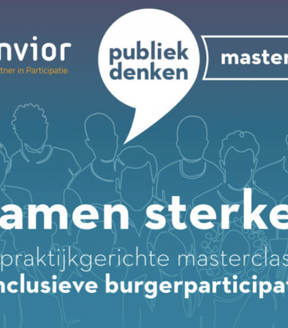 Masterclass Burgerparticipatie