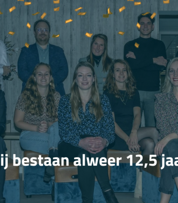 Wij bestaan 12,5 jaar!