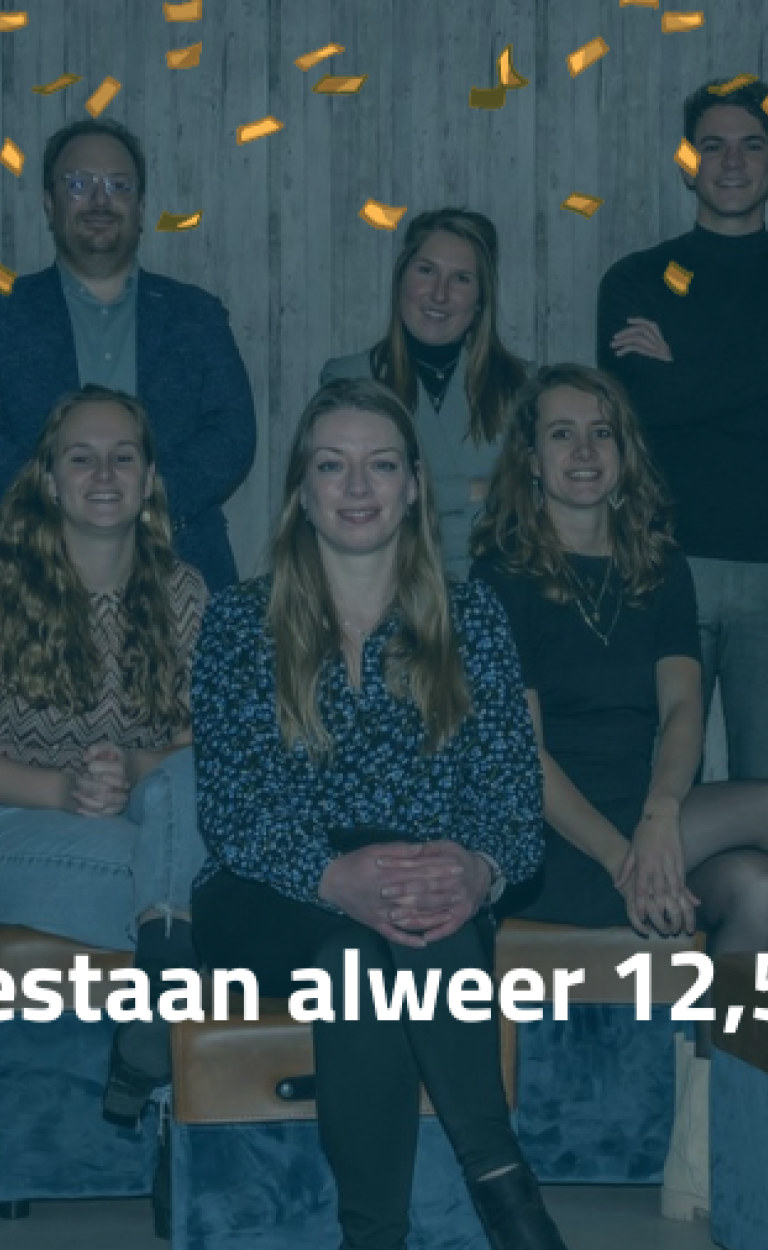 Wij bestaan 12,5 jaar!