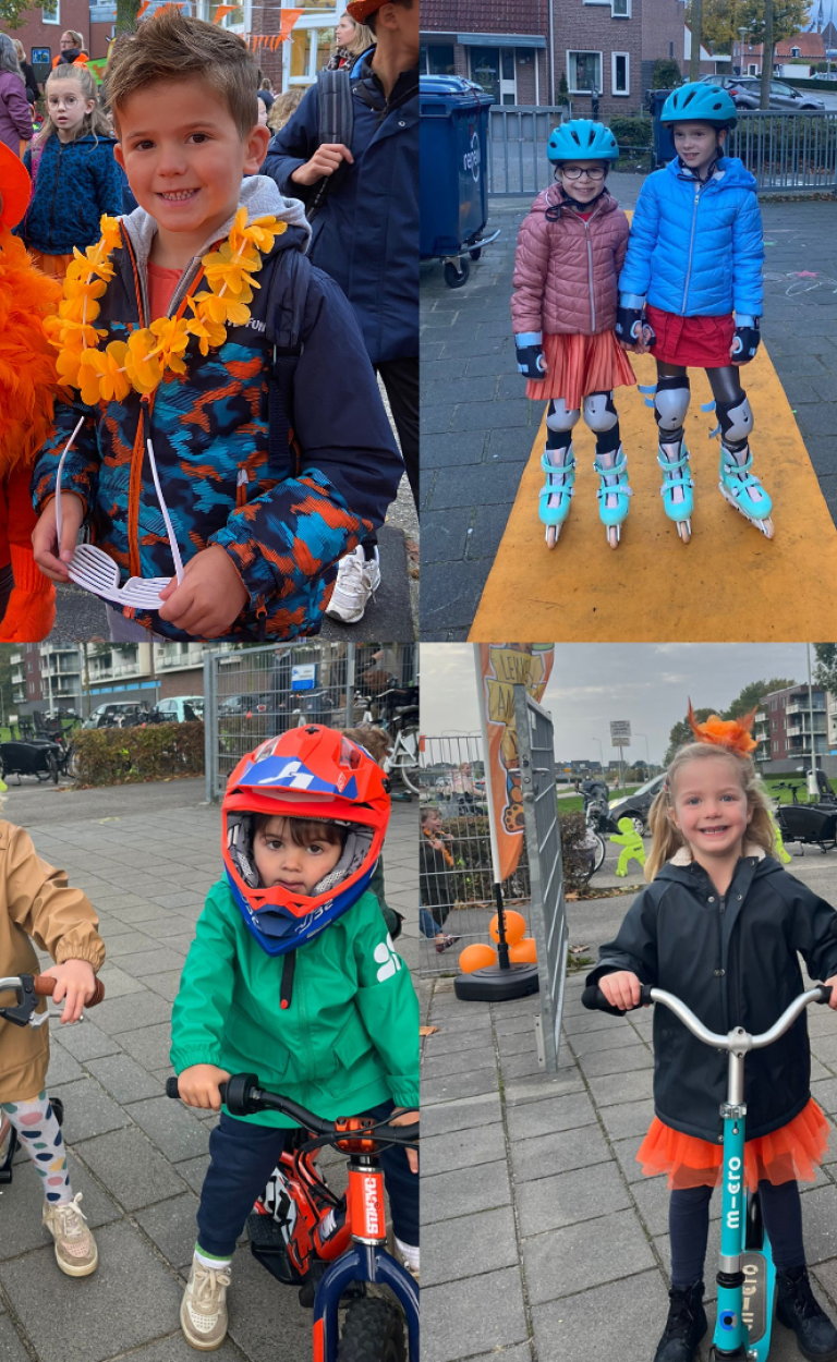Oranje is allang uitgeschakeld, maar Max en Elyse gaan tóch oranje gekleed naar school