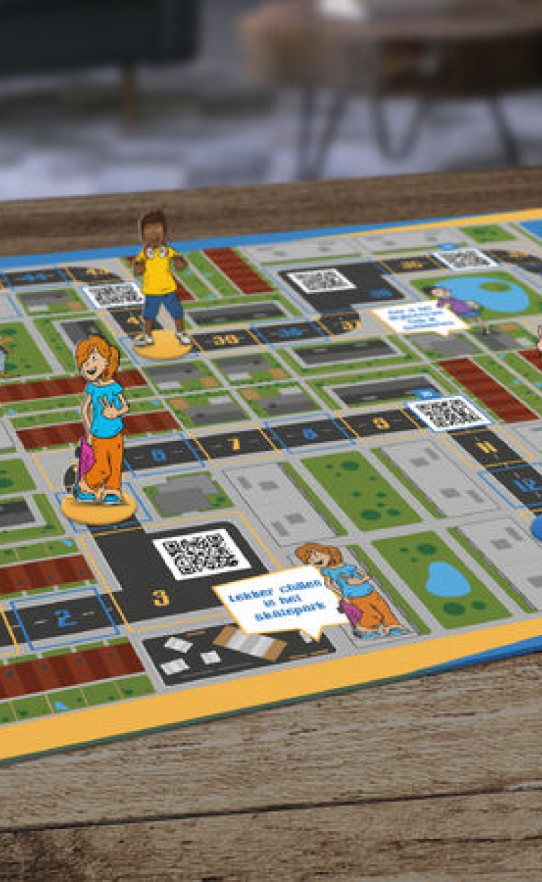 Een bordspel, maar dan anders…